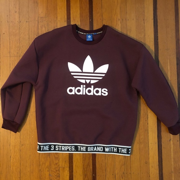 adidas Sweaters - NEW women’s adidas crewneck oversize sweatshirt M